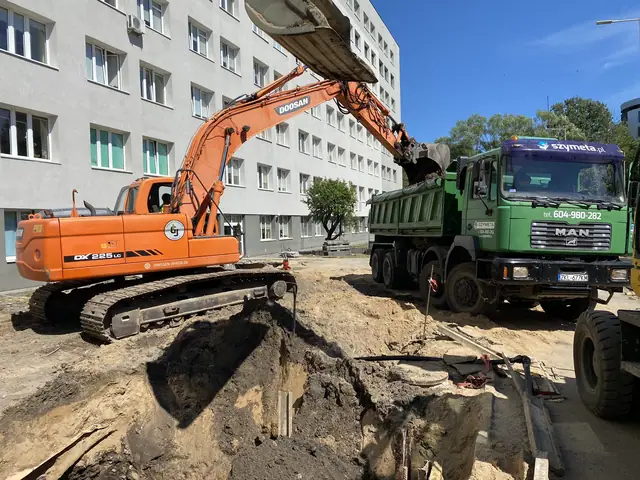Roboty ziemne i koparkowe w Kołobrzegu