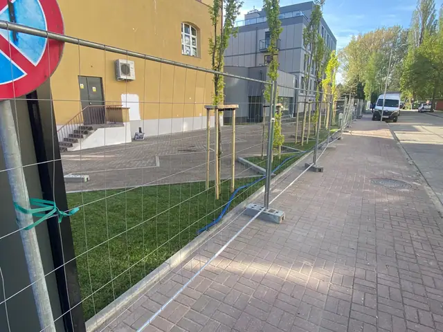 Zagospodarowanie terenu, ul. Kasprowicza